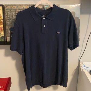 Vineyard vines polo size large navy blue